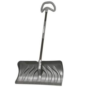 Truper 24" Poly Snow Pusher w/ Steel Handle & Ergo Grip - 34347