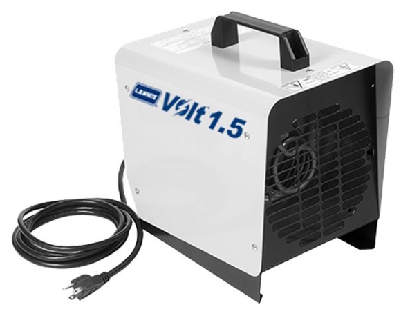 L.B. White Volt 1.5 Electric Fan Heater - 5,100 BTU/HR